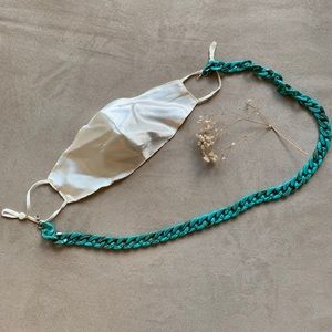 Acrylic face mask chain